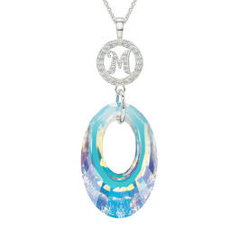 Shimmering Personalized Crystal Initial Pendant 12165 0014 d pendant
