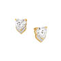 Trio of Hearts Diamond Necklace with Free Earrings 11808 0019 c earing