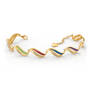 Birthstone Wave Bracelet, Birthstone Wave Bracelet 2456 006 2 5