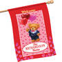 Seasonal Sensations Personalized House Flags 10795 0016 b february