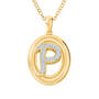 Diamond Initial Pendant 1250 0054 p pendant