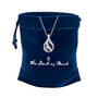 Loves Embrace Pearl Diamond Necklace 10125 0017 g gift pouch