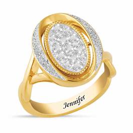 Birthstone  Diamond Flip Ring 2002 001 2 4