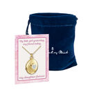 My Daughter Forever Diamond Locket 10216 0025 g gift pouch