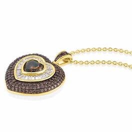 My Sweet Love Mocha Heart Pendant 6410 001 9 3