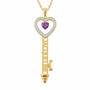 The Birthstone Key Pendant 6685 001 7 2
