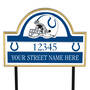 NFL Helmet Address Plaques, NFL Pride Personalized Address Plaques 5463 0405 a colts