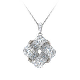 Diamond Love Knot Pendant 6949 5224 a main