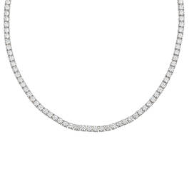 The Forty Four Carat Eternity Tennis Necklace with FREE Stud Earrings 12352 0017 b necklace