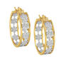 Diamond Snowflakes Inside Out Hoops 10140 0018 a main