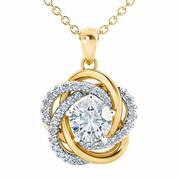 Infinite Strength Pendant with FREE Earrings 11785 0016 b neck
