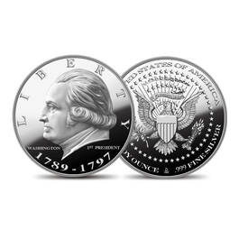 US Presidential Silver Commemoratives 9154 0161 a Washingtoncommemorative