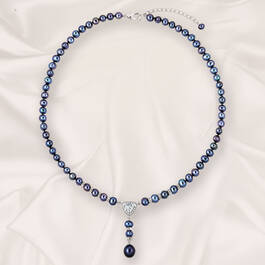 Midnight Magic Pearl Drop Necklace 2777 001 5 3