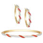 Birthstone Swirl Bracelet with FREE Matching Earrings, Birthstone Swirl Bracelet with FREE Earrings 11615 0012 g july