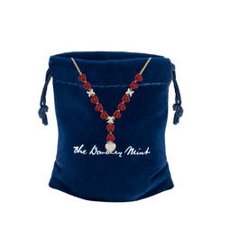A Dozen Roses Diamond Kiss Necklace 11875 0017 g gift pouch