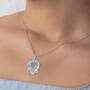 Ocean Waves Crystal Pendant  11785 0032 m model