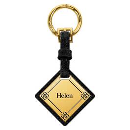 Personalized Initial Black Handbag 5878 001 6 3