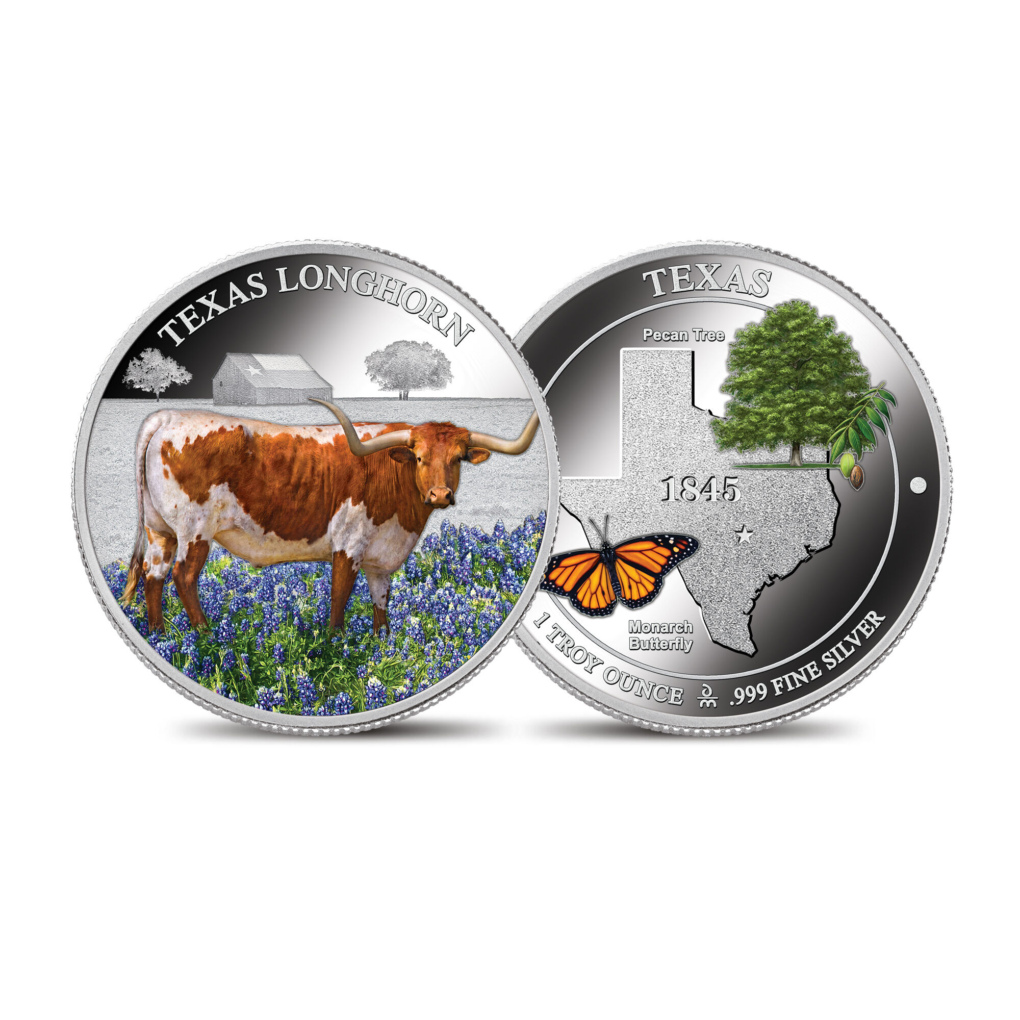 America the Beautiful Fifty State Silver Bullion Collection 6818 0033 g txcommemorative