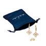 Venetian Escape Five Carat Hoops with FREE Cuff Earring 11941 0017 g gift pouch