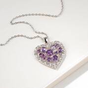 Royal Amethyst Ombre Heart Pendant 11142 0378 m lifestyle