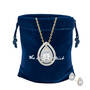 Drop of Elegance Diamond Pendant with Free Matching Earrings 12025 0014 g gift pouch
