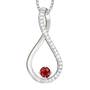 The Birthstone  Diamond Infinity Pendant 5200 001 5 1