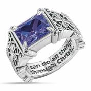 I Can Do All Things Birthstone Ring 6524 001 2 2