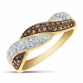 Mocha Swirl Diamond Ring 2824 001 8 1