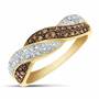 Mocha Swirl Diamond Ring 2824 001 8 1