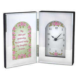 My Daughter Forever Mirror Desk Clock 6481 001 3 1