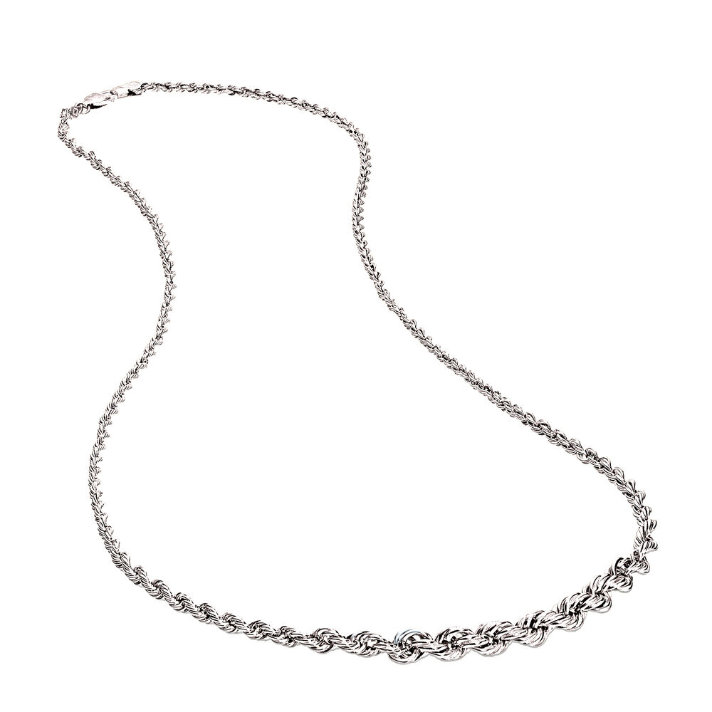 Elegant Simplicity Sterling Silver Necklace