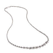 Elegant Simplicity Silver Necklace 11029 0012 b necklace