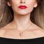 Personalized Diamond Initial Heart Set 2300 005 2 5