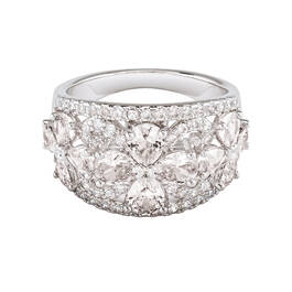 The 5 Carat Elegant Clover Statement Ring 11773 0010 b ring