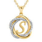 Personalized Love Knot Pendant 10477 0011 d initial
