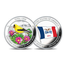 The State Bird and Flower Silver Commemoratives 2167 0104 a commemorativeIA