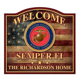 Marines Welcome Sign 1475 001 2 1