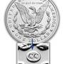 cc mint morgan silver dollar anniversary coin C1M c Mark