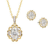 Wrapped in Love Pendant with Free Matching Earrings 11994 0013 a main