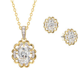 Wrapped in Love Pendant with Free Matching Earrings 11994 0013 a main