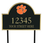 The College Personalized Address Plaque 5716 0384 b Clemson