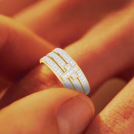 Our Marriage is a Blessing Anniversary Ring Set 11421 0016 m model