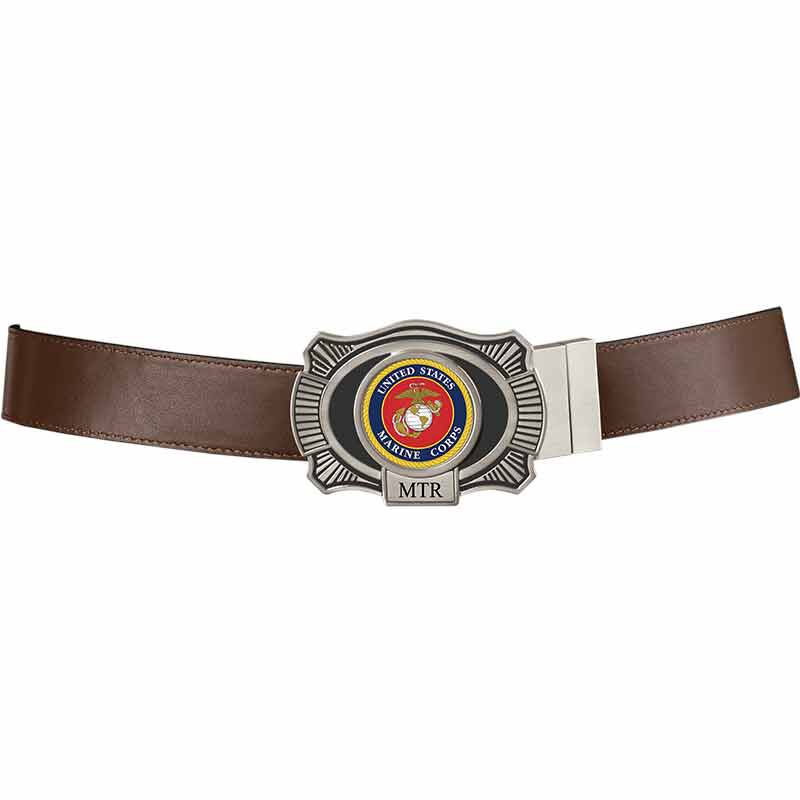 The US Marines Leather Belt 2398 005 5 4