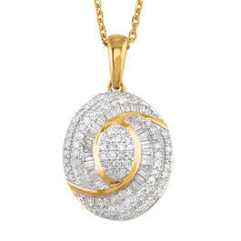 100 Diamond Swirl Pendant by Robert Tonner 12108 0014 a main