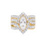 Majestic Marquise Diamonisse Ring 10557 0022 b flat