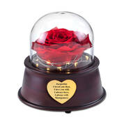 Enchanted Love Personalized Rose Globe 11789 0012 a main