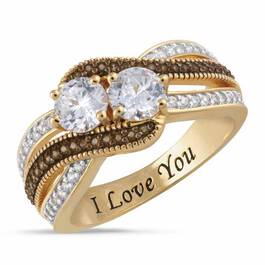 You  Me Eternally Two Stone Ring 2261 001 8 1