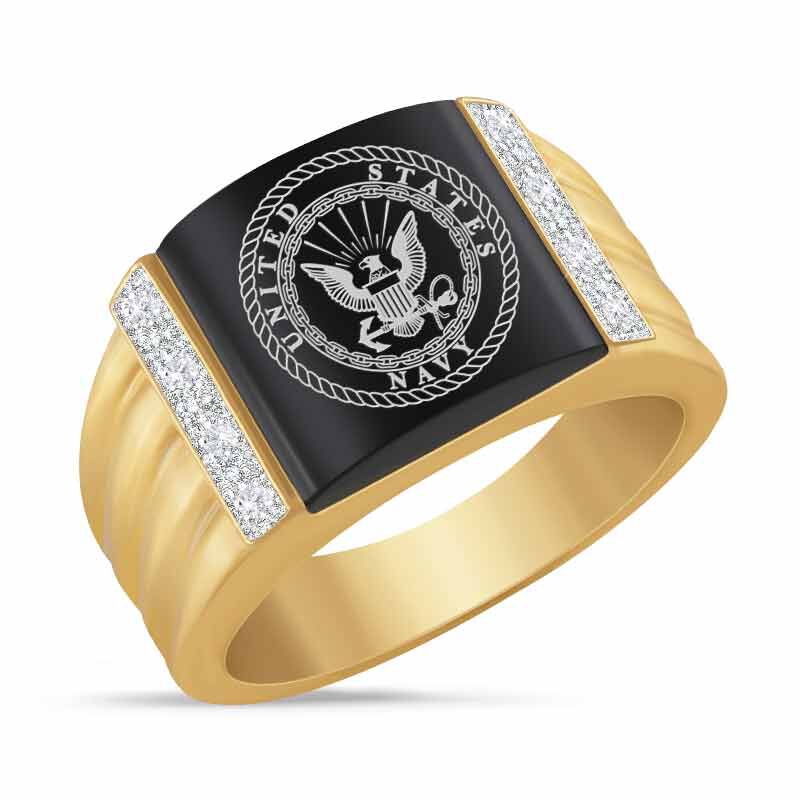 Danbury mint navy ring sale
