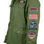 The US Marines Field Jacket 10539 0041 c side