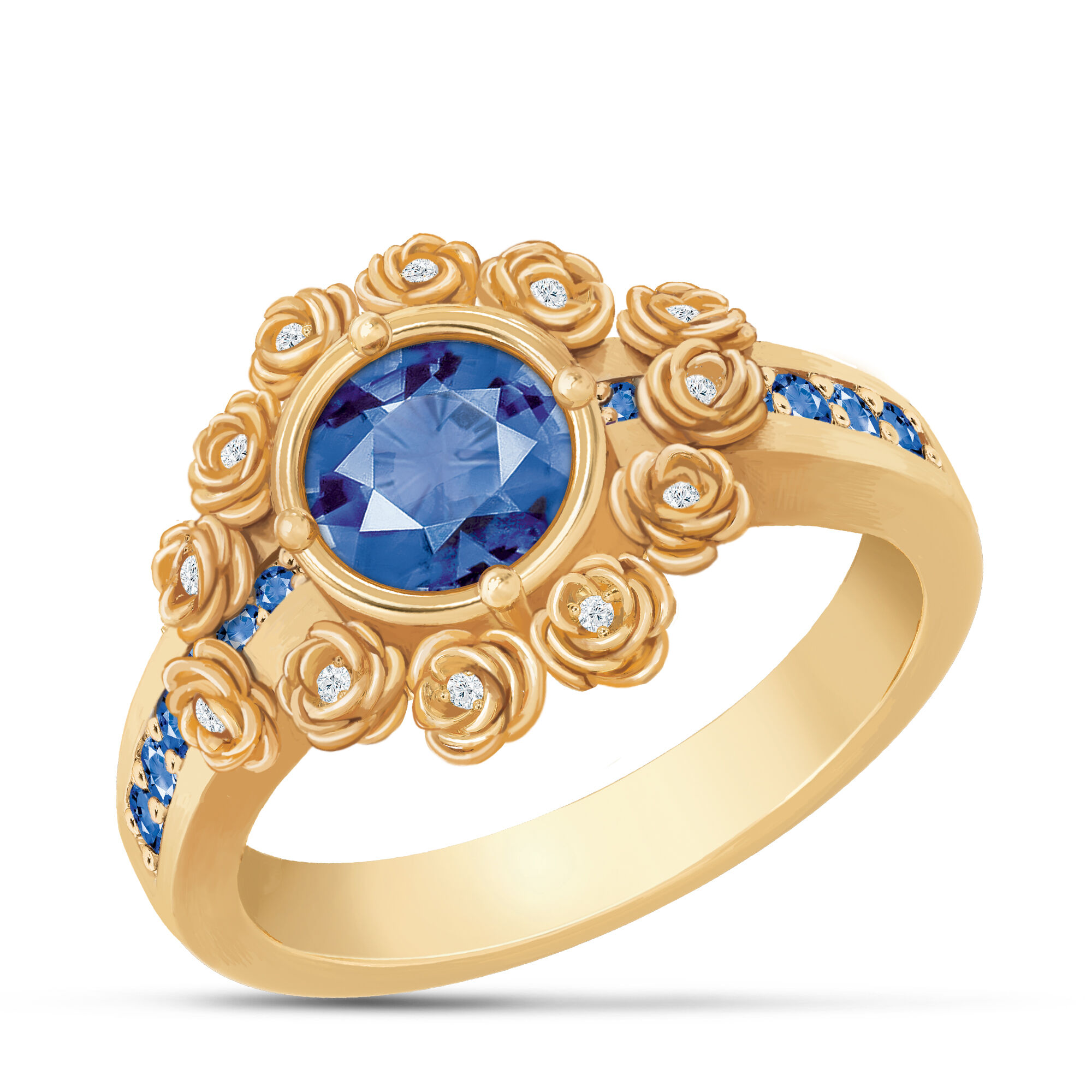 A Dozen Roses Birthstone Diamond Ring 6874 0018 i september